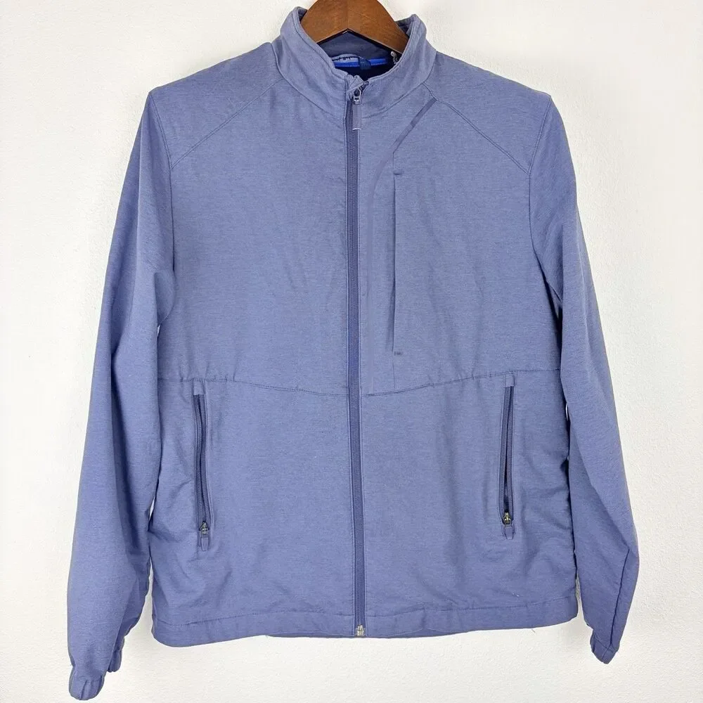 TOMMY BAHAMA Full Zip Golf Jacket Blue Performance Men’s Medium
